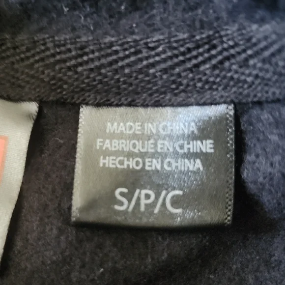 Marvel Black Panther Kids Zip-Up Hoodie Black & Blue Graphic. Size S. (4/5Years) - Picture 6 of 9